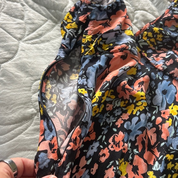 RIXO Floral Maxi Dress - Pink and Blue - Picture 8 of 8